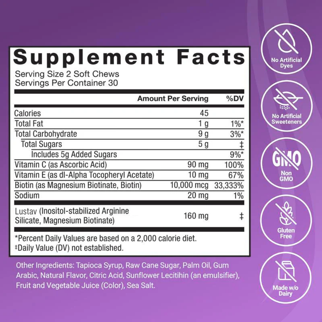 Hair Growth Accelerator Soft Chews