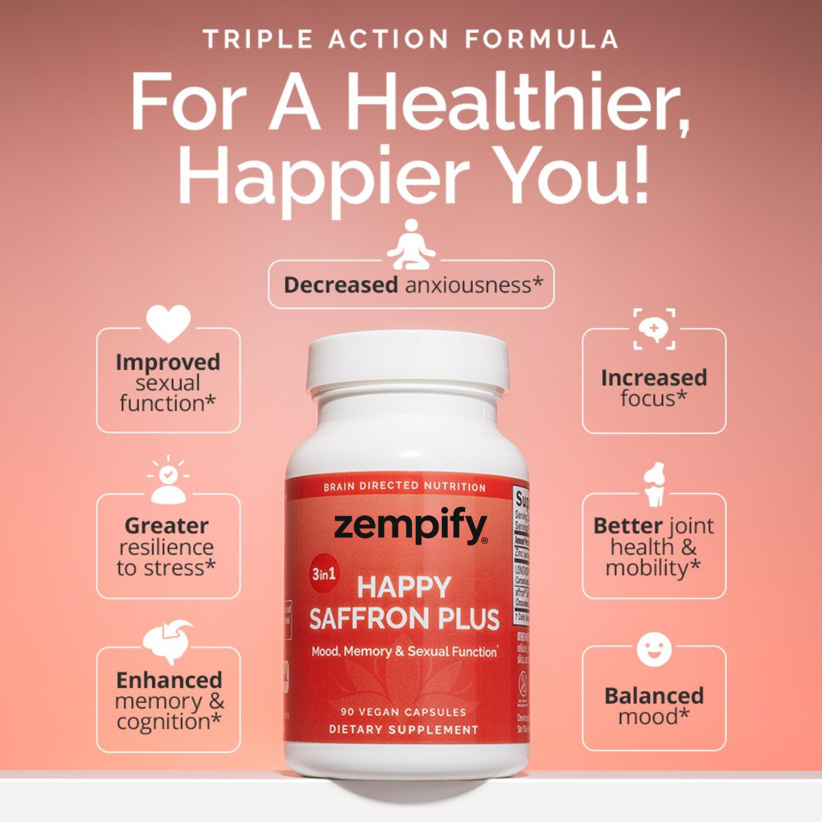 Zempify Happy Saffron+
