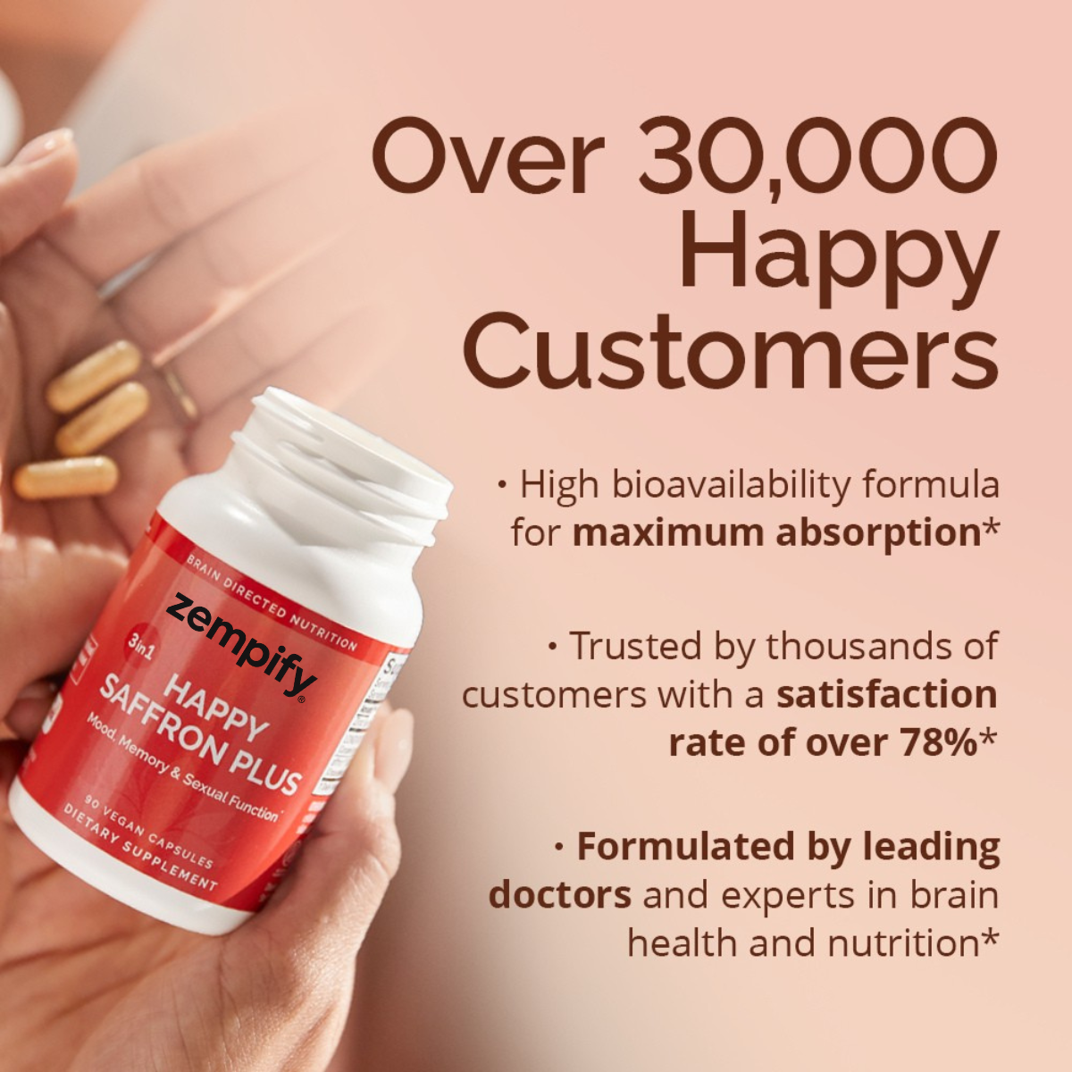 Zempify Happy Saffron+