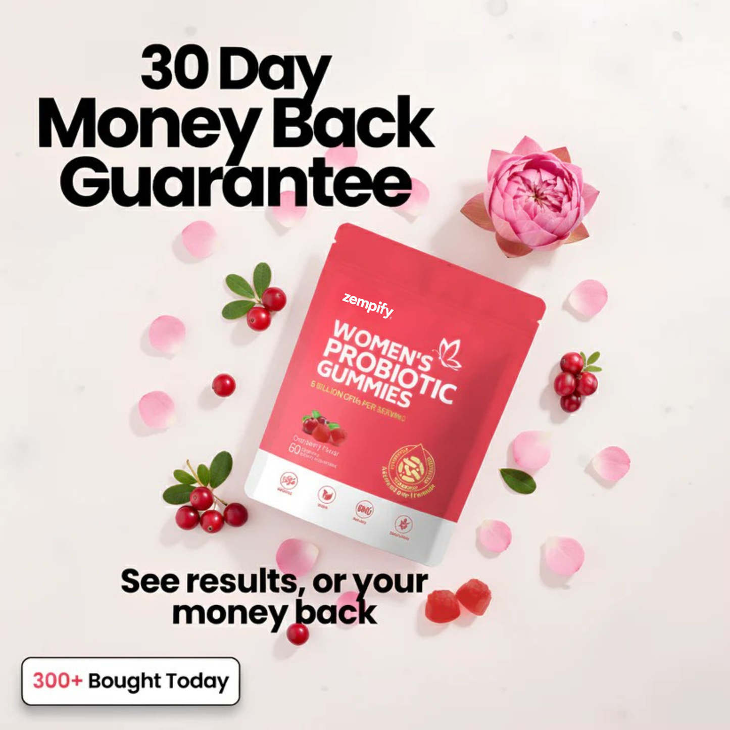 Zempify Women's Probiotic Gummies