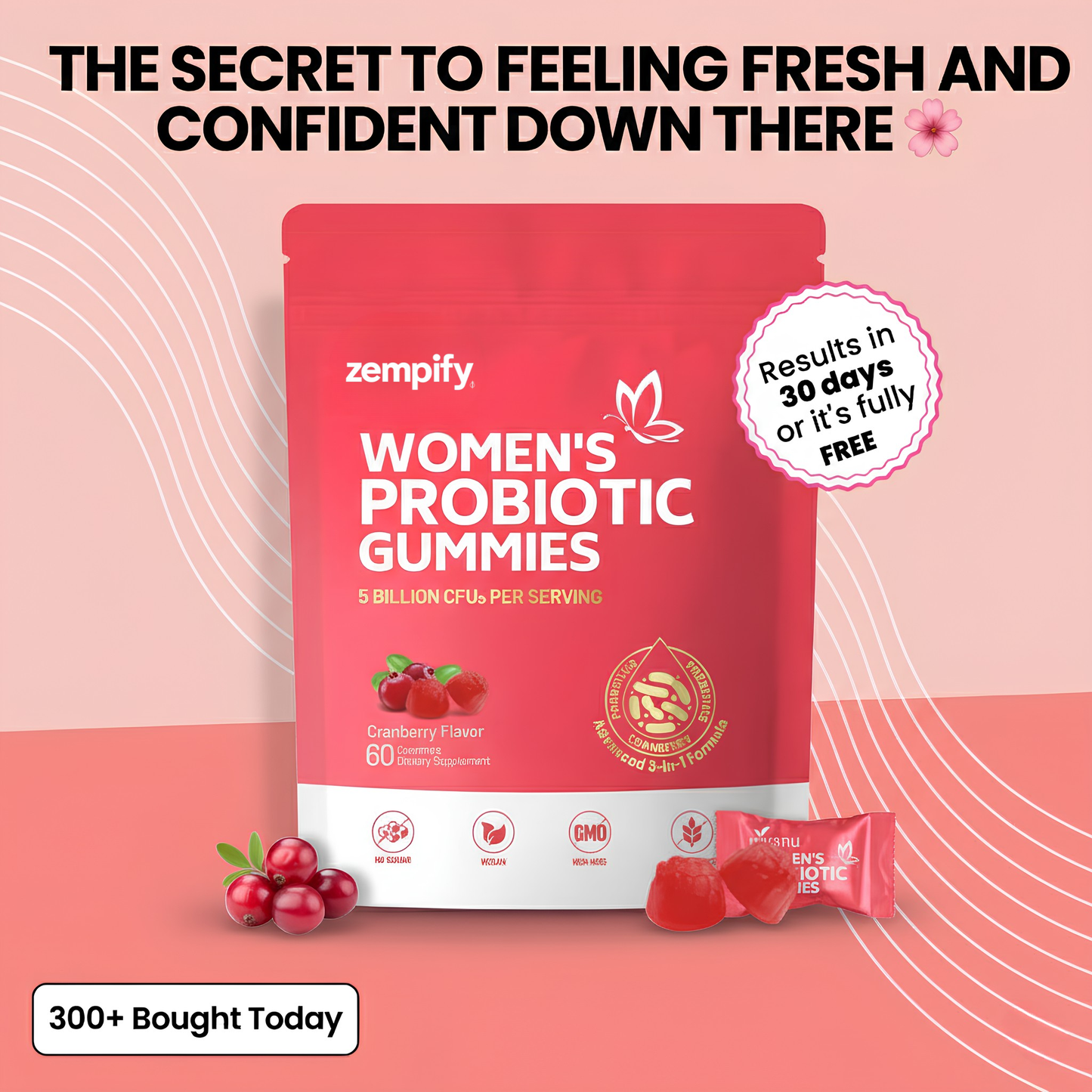 Zempify Women's Probiotic Gummies